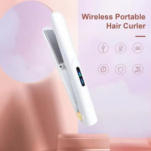 Mini Plancha de Pelo Inalámbrica Portátil con Carga USB, Pequeña Plancha para Alisar el Cabello - Product Image 3