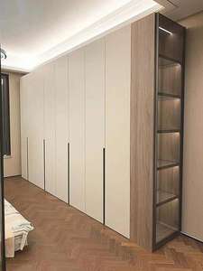 Recién llegado, armario de dormitorio armado moderno personalizado, armario portátil de madera maciza para muebles del hogar para uso en dormitorio - Product Image 5