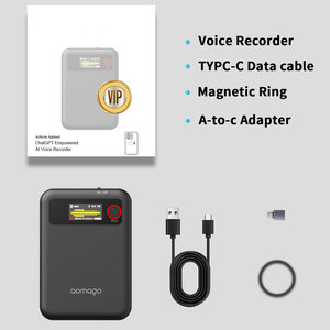 Kiểm soát ứng dụng ai âm thanh ghi âm giọng nói chatgdp âm thanh phòng thu ghi âm thiết bị di động cho các bài giảng 128G với màn hình - Product Image 6