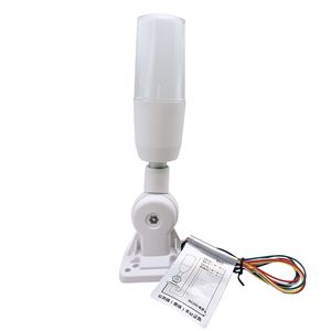 Luz Indicadora LED Tricolor Integrada de Una Sola Capa, 24V/220V, Equipo de Señalización de Advertencia para Máquinas Herramienta con Alarma Visual y Sonora - Product Image 1