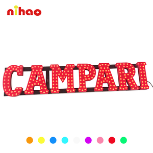 NIHAO Insegna LED Personalizzata Completa, Insegna Aziendale, Produttore di Insegne Illuminate <span class=keywords><strong>3D</strong></span>, Pannello Espositivo Logo per Interni - Product Image 3