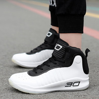 Chaussures d'arbitre montantes antidérapantes pour basket-ball, chaussures de sport respirantes amortissantes d'entraînement pou