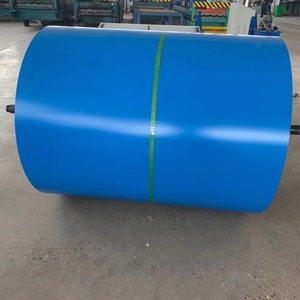 Prepainted Galvalume Steel Sheet Coil GL PPGL 0.3mm-1.2mm Thickness 800mm-1250mm Width RAL3000 RAL6005 Top Polyester Coating - Product Image 2