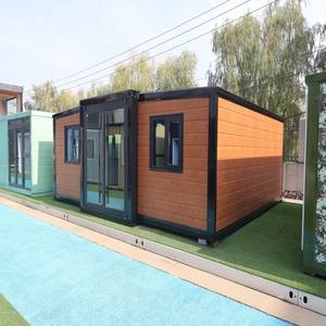 Usine chinoise Maison préfabriquée <span class=keywords><strong>mobile</strong></span> multi-chambres de 20/40 pieds Villa Maison conteneur extensible Résidence préfabriquée - Product Image 4