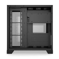 Nueva llegada: Gabinete de PC para juegos de media torre, diseño único, transparente, ATX, para juegos.