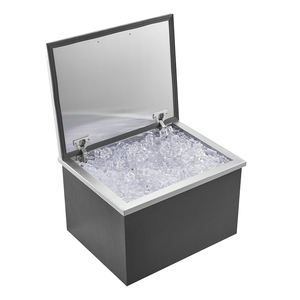Mobilier d'hôtel haut de gamme coffre à glace bar <span class=keywords><strong>extérieur</strong></span> et refroidisseur de glace à vin restaurant <span class=keywords><strong>évier</strong></span> en acier inoxydable <span class=keywords><strong>bac</strong></span> de stockage de glace <span class=keywords><strong>extérieur</strong></span> - Product Image 1