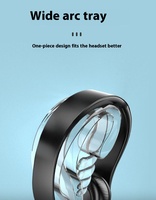 Support de rangement transparent en silicone Yanjin Z25 réglable et écologique pour écouteurs et casques d'ordinateur de bureau