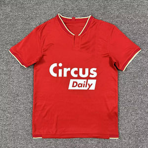 Ropa de Fútbol de Verano Nueva Temporada 2025/26 Estampado Estándar Liege Diseño Personalizado Camiseta Local/Visitante Manga Corta Poliéster Secado Rápido - Product Image 1