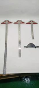 L-HT142 Holzbearbeitungs-Anreißlineal 10 15 20 Zoll Anreißlineal aus Aluminiumlegierung Linienzeichnungs-Markierungslehre DIY-Messwerkzeuge - Product Image 6