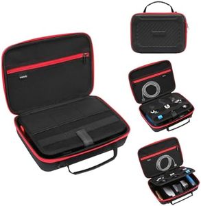 GoPro Hero 13/12/11/10/9/8/7 <span class=keywords><strong>AKASO</strong></span> EK7000/V50/Brave 4/7 LE/8 Action Kamera Hard Travel Case Schwarzes EVA-Gehäuse mit Reiß verschluss - Product Image 5