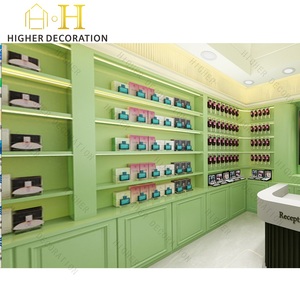 カスタマイズされた香水バーカウンターエレガントな香水ディスプレイラックガラステーブル透明香水店用 - Product Image 6