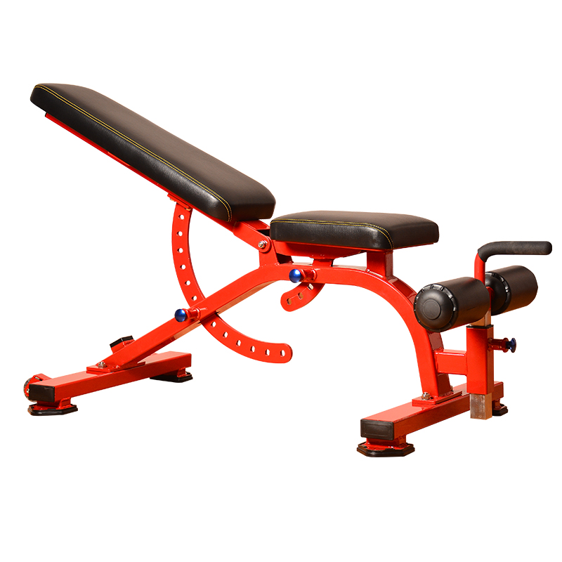 Fitness equipment commercial gym incline and decline bench machine YW-1606C adjustable bench