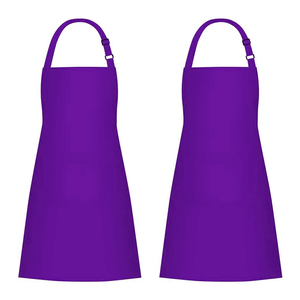 100% Cotton <b>Cooking</b> <b>Apron</b> With 3 Pockets Kitchen Chef BBQ Neck Strap For <b>Cooking</b> Kitchen Use Simple Style Machine Washable - Product Image 4
