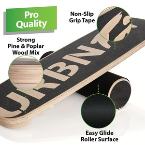 Planche à roulettes <span class=keywords><strong>pour</strong></span> entraînement athlétique, panneau d'équilibre de Sports, 1 pièce - Product Image 3
