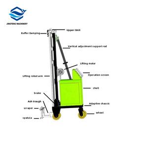 <span class=keywords><strong>3</strong></span>/4M Automatische Cement Rendering Machine Muurbepleistering Robot Pleister Machine - Product Image 3