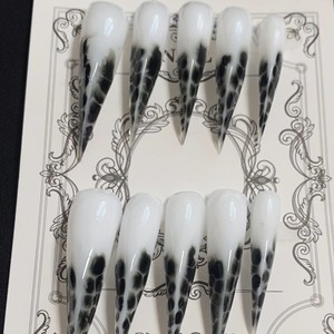 <span class=keywords><strong>Faux</strong></span> ongles Dragon Armor à effet sanglant et dégradé, série Dragon Claw Nail Art Cracking Empty Claw, style européen et américain pour le commerce extérieur - Product Image 1