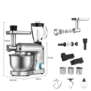 Robot pâtissier électrique professionnel pour cuisine domestique, personnalisable en usine, avec bol en SUS304 de 6.5L, 7L, 8L, 10L - Product Image 4