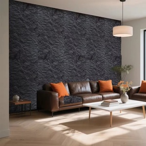 Panneau mural en PU moderne et écologique, imperméable, insonorisé, ignifuge, pour la décoration de chambre d'hôtel et de maison, avec design graphique - Product Image 2