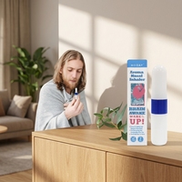 Bâtonnet nasal aromatique Brain Awake, inhalateur nasal de poche pour soulager la fatigue et rafraîchir la respiration