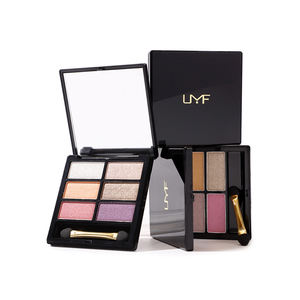 <span class=keywords><strong>UMF</strong></span> Guangzhou fábrica de cosméticos al por mayor polvo Mineral duradero resistente al agua <span class=keywords><strong>6</strong></span> colores sombra de ojos soporte oscuro sombra de ojos personalizada - Product Image 1