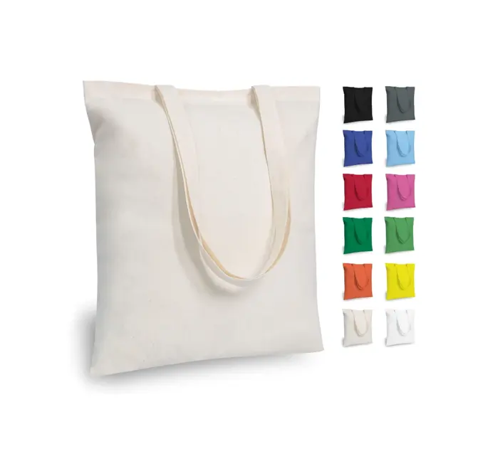 Bolso de mano de poliéster con logotipo personalizado orgánico, sublimación, gran oferta, bolso de compras de lona, bolso de mano de algodón en blanco natural