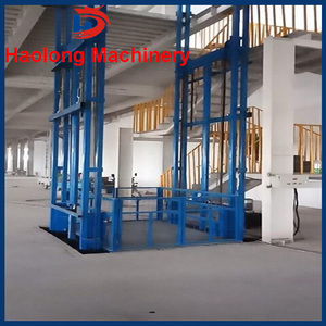 Lift Gudang Industri Baru untuk Gedung Pabrik Dua dan Tiga Lantai, Lift Barang Listrik Kapasitas Besar, <span class=keywords><strong>Platform</strong></span> Tugas Berat - Product Image 4