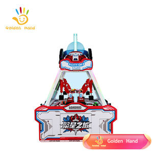 コイン式ヘビーデューティ金属プラスチッククロークレーンゲーム機英語/スペイン語カスタマイズ可能ロゴ1-4 - Product Image 2