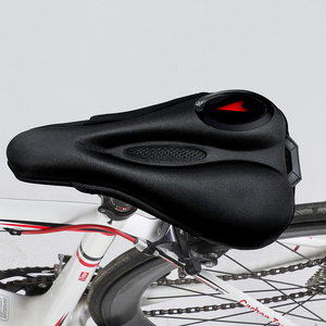 Housse de <span class=keywords><strong>selle</strong></span> <span class=keywords><strong>ultra</strong></span> légère 3D pour vélo de route, douce, respirante et épaisse, coussin de siège en silicone, éponge, massage pour cyclisme - Product Image 2