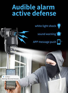 4K 8X Optical Zoom Outdoor Hd Dual Lens Wifi&amp;4g 2 <strong>in</strong> 1 <strong>Wireless</strong> <strong>Network</strong> Camera Auto Tracking Smart Home Security Cctv Ip Camera - Product Image 6