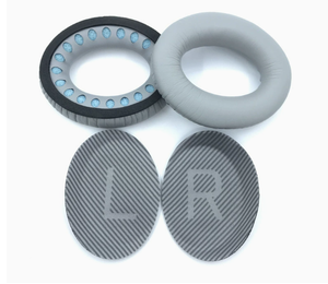 Venta al por mayor almohadillas para los oídos cubierta para <span class=keywords><strong>Bose</strong></span> <span class=keywords><strong>Quiet</strong></span> QuietComfort Comfort 35 QC35 auriculares inalámbricos Cancelación de ruido - Product Image 4