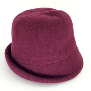 Venta caliente invierno de ala ancha 100% Cubo de lana sombrero de punto dulce lindo versátil sombrero de invierno cálido gorra de ciclismo para uso al aire libre - Product Image 3