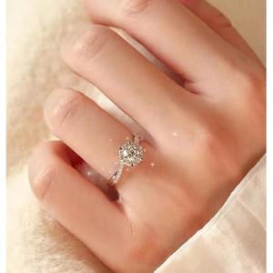 कैयोशी हॉट सेलिंग ट्रेंडी शादी की महिलाओं को शानदार क्यूबिक ज़िरकोनिया के साथ रिंग करती हुई दुल्हन गहने - Product Image 5