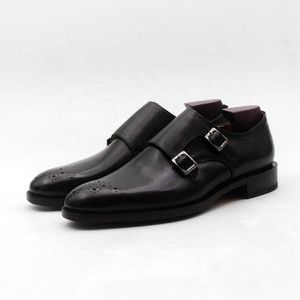 Cie Ms184 الراهب جوديير مجلود نمط الرسمي الحبوب الكاملة العجل أحذية من الجلد للرجال - Product Image 6