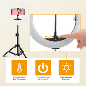 10 pulgadas lámpara plegable paquete <span class=keywords><strong>tik</strong></span> <span class=keywords><strong>tok</strong></span> 10 pulgadas lámpara de vídeo anillo - Product Image 2