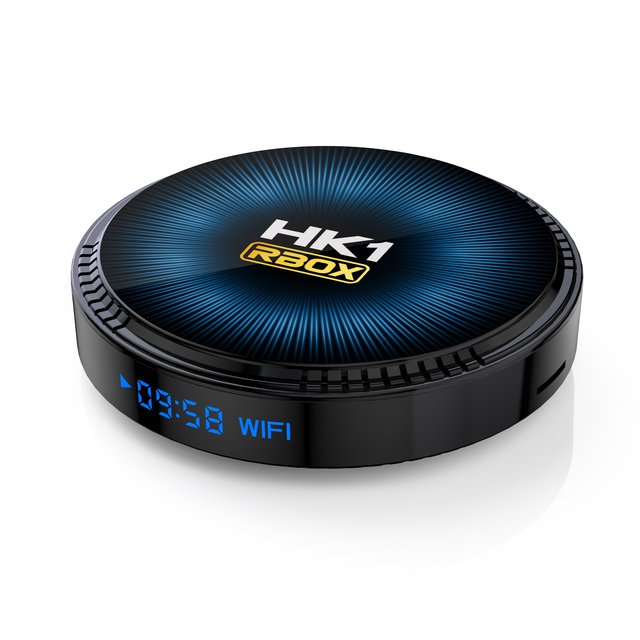 New 4k Tv Box Android 11 Hk1 Rbox W2 Amlogic S905w2 Android 11.0 Dual Wifi 100m Lan Smart Tv with Clock Display