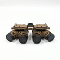 Lunettes de vision nocturne panoramiques Quad Optics Head Mount Super Lightweight GPNVG 18 ARGUS PNVG18 Tube intensificateur d'image