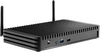 Ordinateur industriel robuste avec châssis renforcé, double LAN, mini PC sans ventilateur, processeur Intel Core I5-8365U, 8 Go de RAM DDR3, 128 Go de SSD