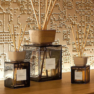 Aikun biểu tượng tùy chỉnh kính thân thiện với môi trường lâu dài sậy khuếch tán công ty Tặng quà & khách sạn không khí tươi khuếch tán hương thơm thiết lập - Product Image 1