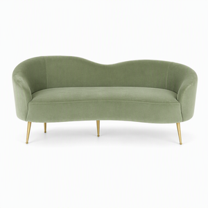 Paquete Completo de Muebles para Salón, Color Verde Salvia, Equipo de Barbería Llave en Mano, Silla de Barbero, Estación de Lavado, Espejo, Sofá de PU - Product Image 5