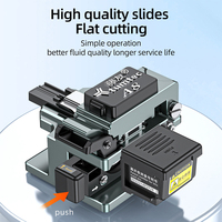 A8 High-Precision Fiber Optic Cleaver FTTH Cold and Fusion Splice Fiber Cable Cutter with Waste Fiber Box
