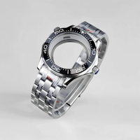 Boîtier de montre étanche en acier inoxydable 41 mm pour 300, compatible avec 2813 8215, accessoires pour cadran sportif 31 mm