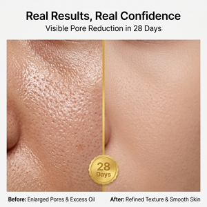 Suero Líquido Botánico Refinador de Poros con Ácido Hialurónico, Hamamelis y Centella para Control de Grasa en Rostro y Nariz 30mL OEM/ODM - Product Image 5