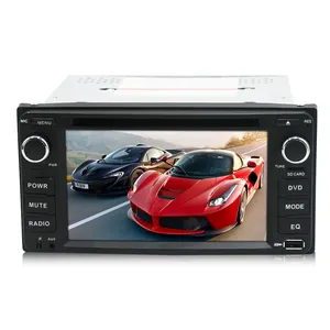 2 din 6.2 zoll DVDFM USB SD auto dvd-radio-player für universal Toyota mit bT