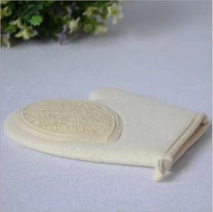 Meilleure vente chaude 100% naturel coréen gommage chanvre épurateur deux côtés dos luffa éponges séchées corps nettoyage exfoliant outils - Product Image 4