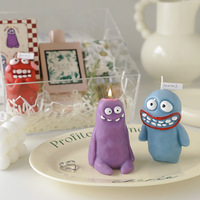 Petite figurine amusante en argile, cadeau créatif, cadeau d'anniversaire, souvenir, bougie parfumée, personnalisation