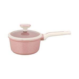 UCC Life16 Batterie de cuisine 16 pièces <span class=keywords><strong>en</strong></span> aluminium avec revêtement antiadhésif effet granit, compatible lave-vaisselle, avec marmite à soupe et ustensiles de cuisson <span class=keywords><strong>en</strong></span> <span class=keywords><strong>pierre</strong></span> de Maifan marbrée - Product Image 4