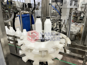 Máquina Llenadora de Yogur Automática YB Factory para Botellas de PE de 200ml y 500ml, con Control por Servomotor y Tolva Superior - Product Image 6