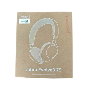 Casque supra-auriculaire <span class=keywords><strong>Jabra</strong></span> Evolve3 75 avec suppression active du bruit en temps réel, contrôle tactile, son de qualité studio, faible latence - Product Image 3