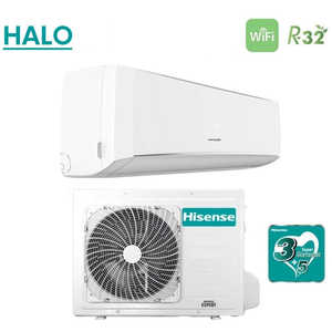 Climatizador Acondicionado Hisense Inverter serie HALO 12000 Btu CBMR1205G + CBMR1205W Wi-Fi Integrado A ++/A - Product Image 2