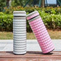 Gobelet intelligent isolé avec diamants en acier inoxydable de luxe personnalisé de 500ml Bouteille d'eau avec strass